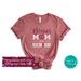 Personalized Senior Year Shirt - Cheerleading Mom of a Senior T-Shirt in School Colors, Class of 2025